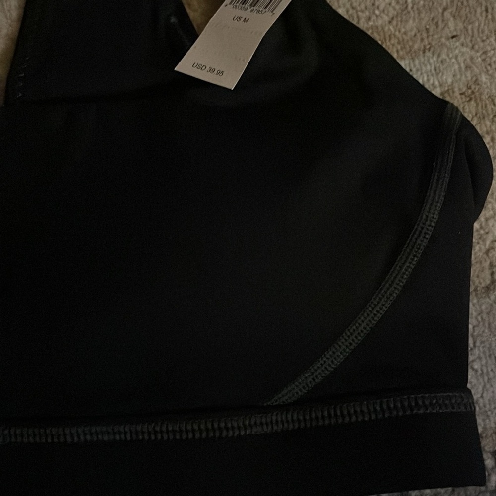 Offline by Aerie Black Gray Sports Bra Women - Picture 5 of 6